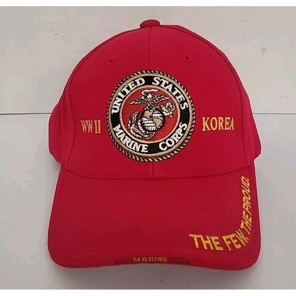 MARINES THE‎ FEW THE PROUD TRUCKERS HAT WWII KOREA